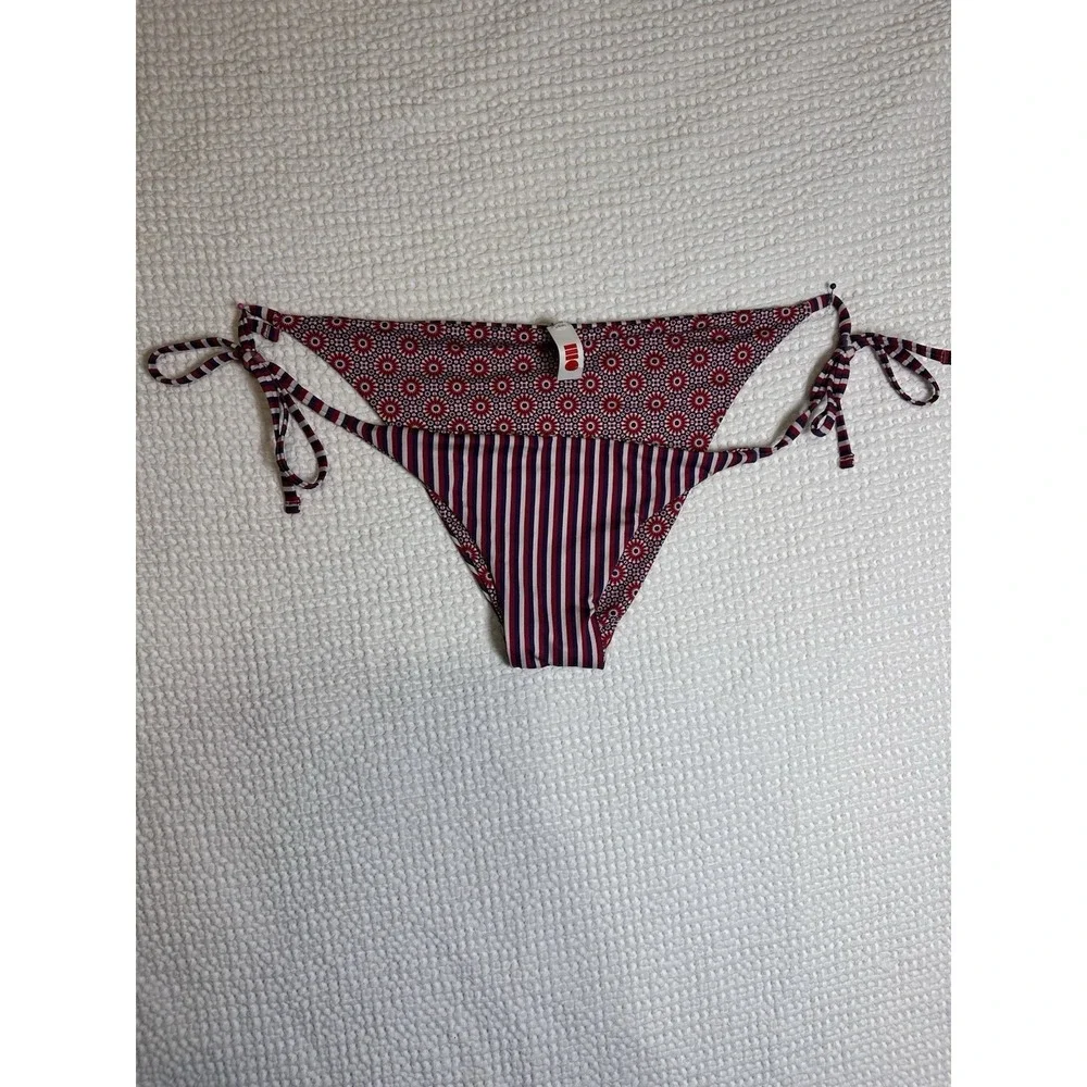Solid & Striped American Dreamer Reversible Side Tie Bikini Bottom Small?